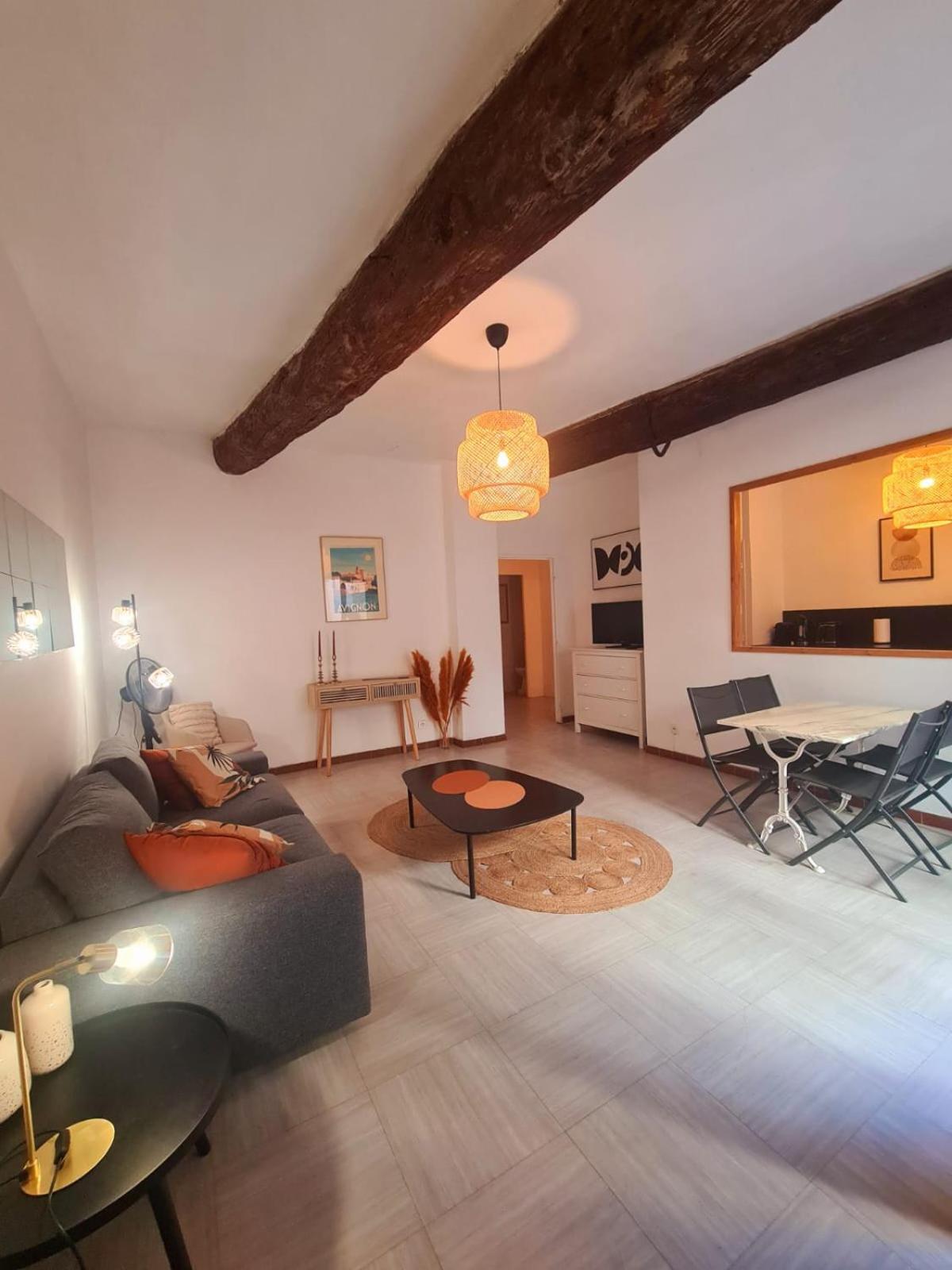 Appartement Intra Muros Avec Cour Privee Avignon Eksteriør bilde